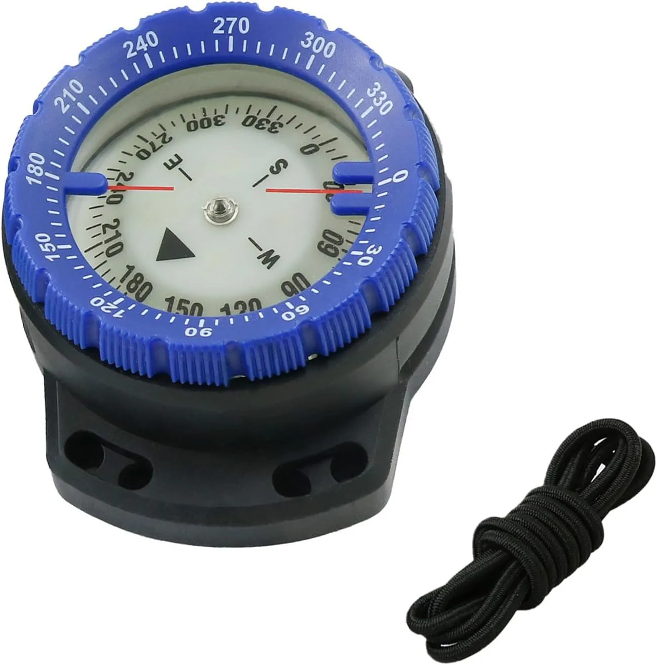 Niiyen Scuba Compass Luminous Dive Wrist Compass Water Proof Navigation Tool 27 fm Underwater Diving Compass with Elastic Rope for Kayak Camping Outdoor Sports