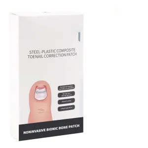 Nitinol Ingrown Toenail Treatment- Curved Nail Repair Specialty Ingrown Toenail Corrector/Ingrown Toenail Relief,Suitable for All Toenail Size Ingrown Toenail Removal Kit（Size-0.61inch）