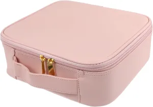 NOLITOY Makeup Box Brush Holder Handheld Storage Bag Large Capacity Cosmetic Organizer for Travel