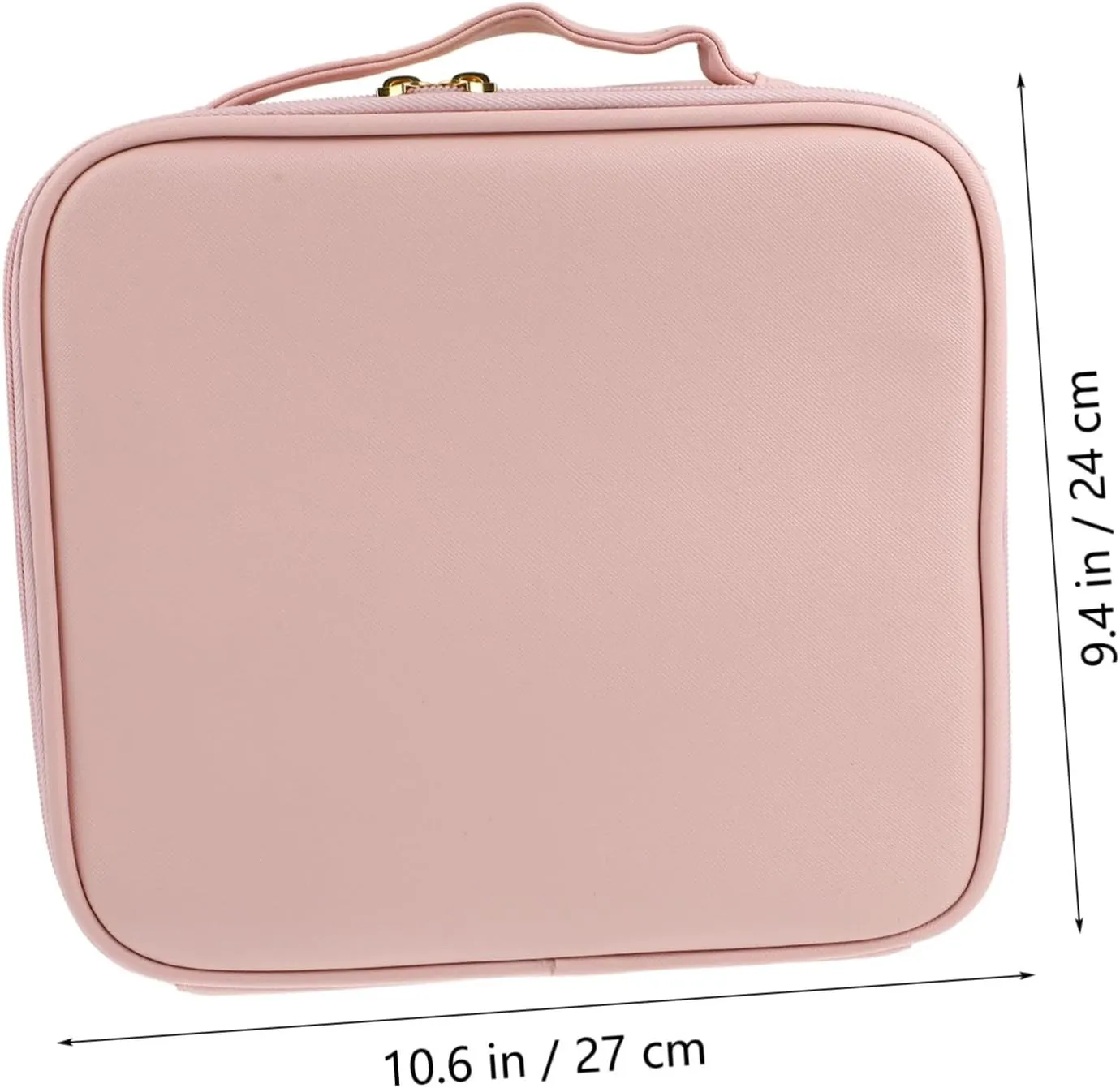 NOLITOY Makeup Box Brush Holder Handheld Storage Bag Large Capacity Cosmetic Organizer for Travel