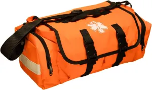 NOVAMEDIC Empty First Responder Bag, 15"x9"x8", Trauma First Aid Carries w/Multi Compartments for EMTs, Paramedics, Emergency and Medical Supplies Kit, Lightweight and Durable, Orange