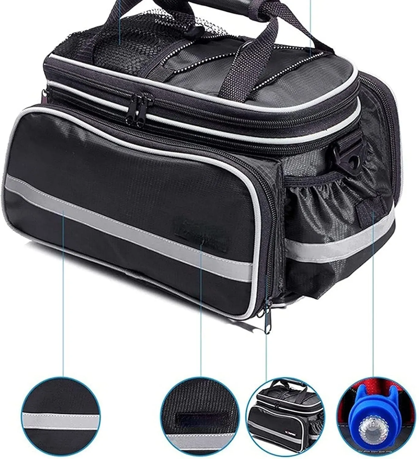 Nurse Tote Bag, Medical Bag,First Aid Kit Bag for Camping Equipment Bag Supplies Waterproof Multifunctional Travel bag(B)