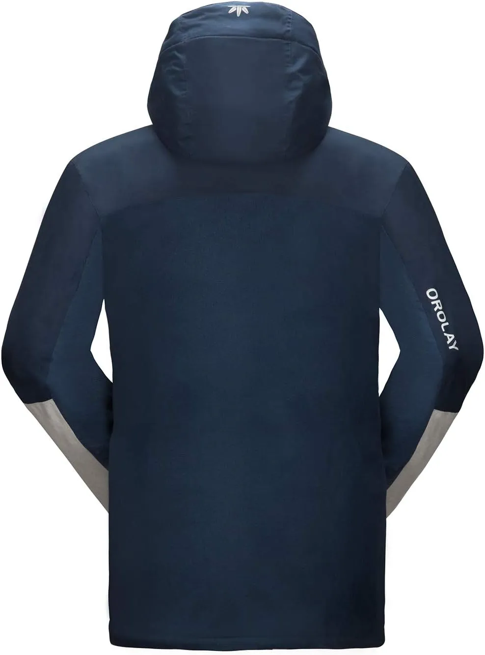 Orolay Men's Mountain Waterproof Ski Jacket Windproof Rain Jacket Winter Warm Snow Coat