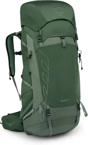 Osprey Talon 44L Men's Lightweight Hiking Backpack with Hipbelt, Green Canopy/Pine Leaf, L/XL