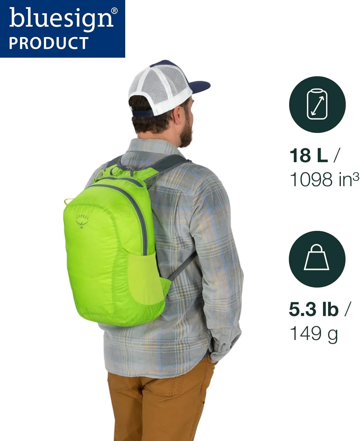 Osprey Ultralight Stuff Pack, Mars Orange