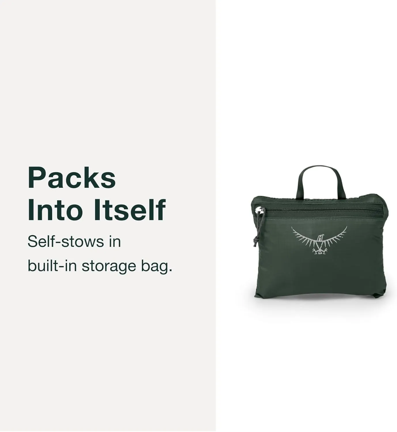 Osprey Ultralight Stuff Pack, Tundra Green