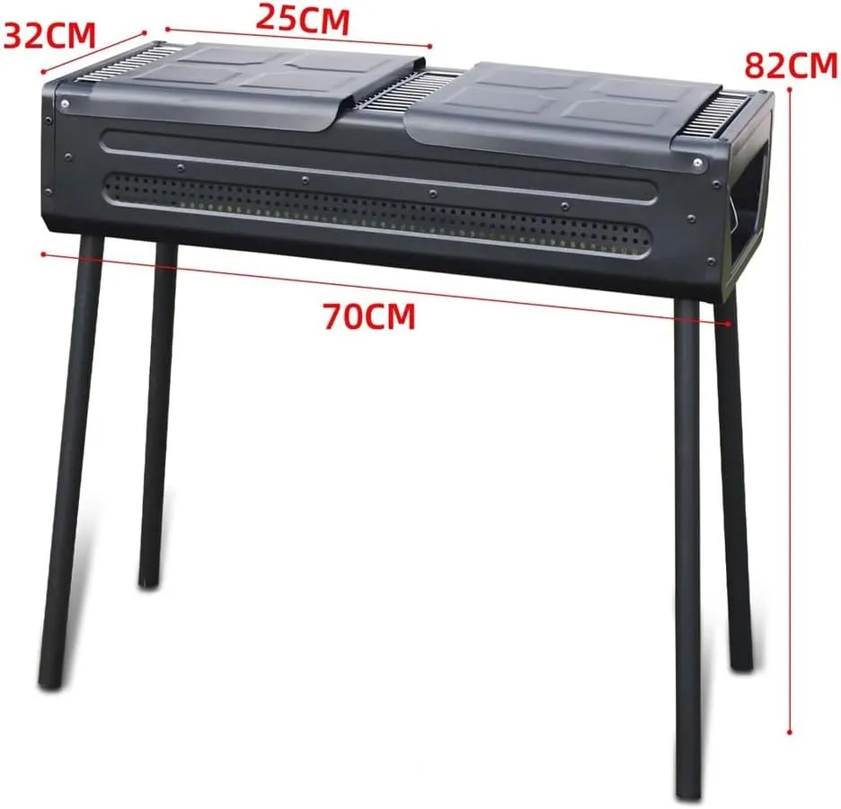 Outdoor Barbecue Rack Barbecue Oven Household Barbecue Smokeless Tools Barbecue Meat Stove