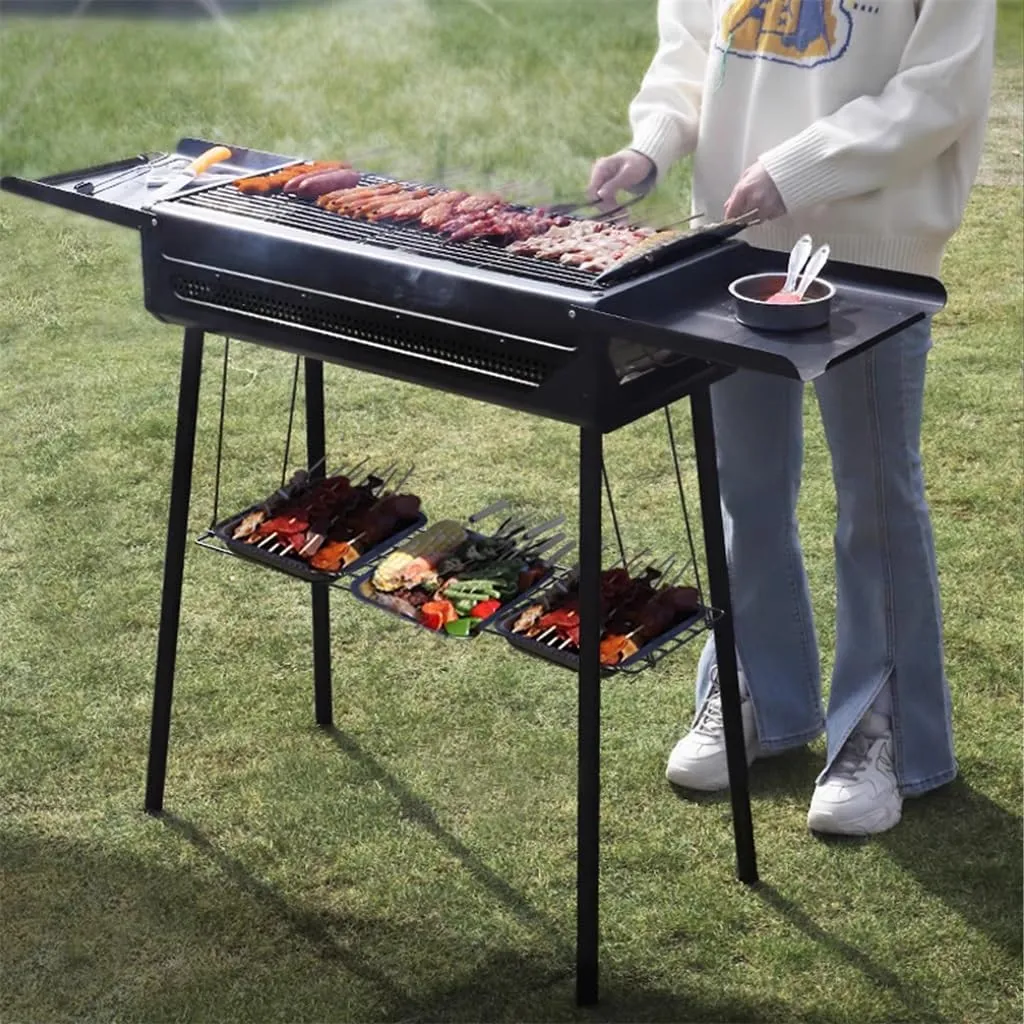 Outdoor Barbecue Rack Barbecue Oven Household Barbecue Smokeless Tools Barbecue Meat Stove