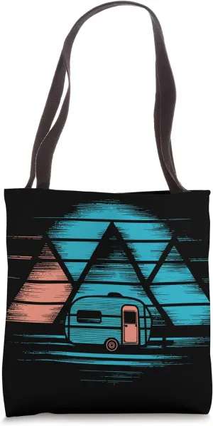 Outdoor Camping and Hiking Caravan Travel Camper Tote Bag