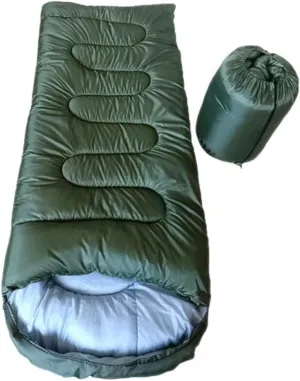 Outdoor Camping Sleeping Bag Thickened and Enlarged Cold-Resistant Waterproof Warm Sleeping Bag