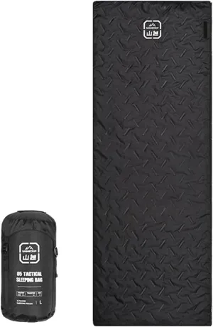 Outdoor Sleeping Bag Camping Sleep Bag Portable Breathable with Carry Bag Backpacking Quilt for Indoor Outdoor Mountaineering