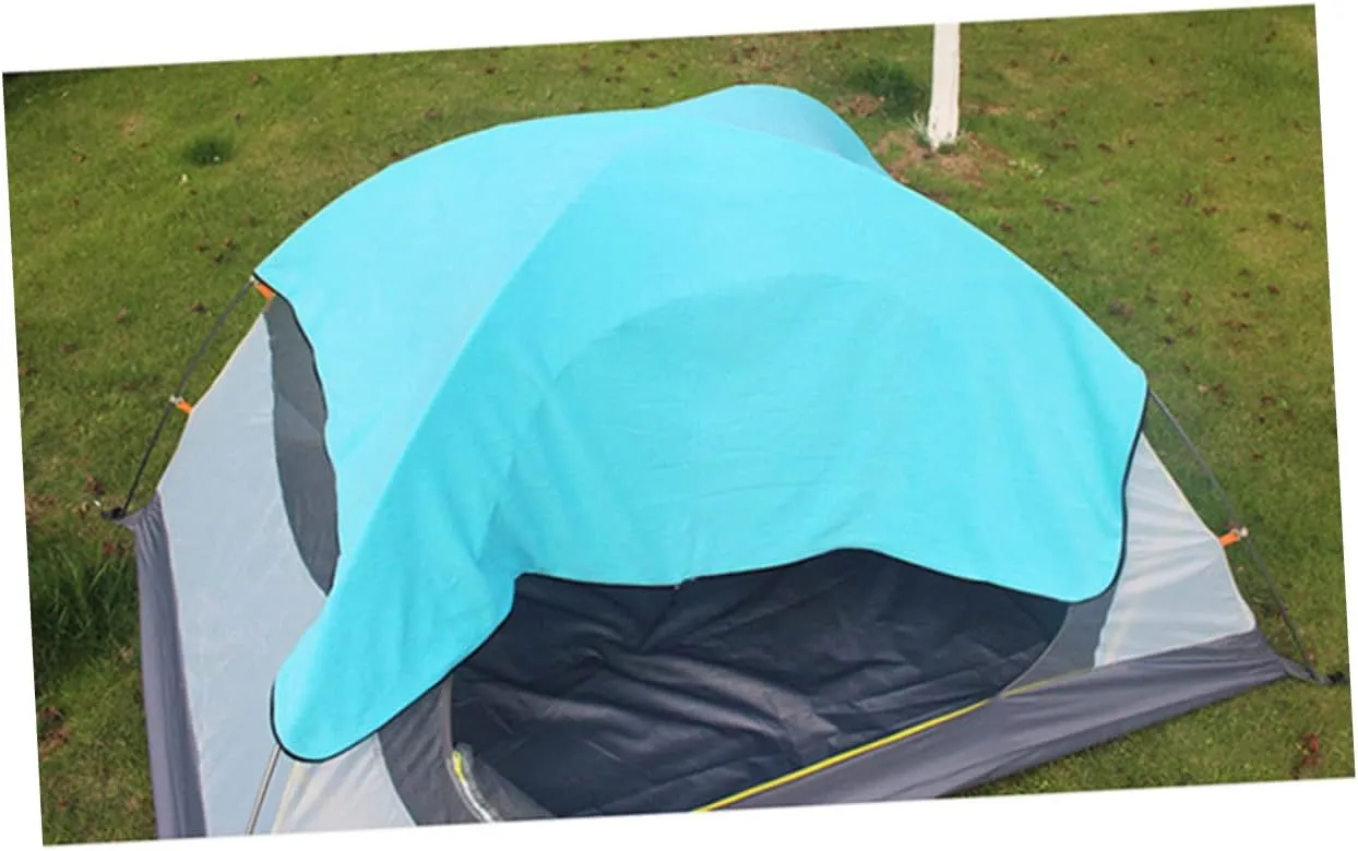 Outdoor Sleeping Bags for Adults Fleece Winter Camping Cool Weather Blue