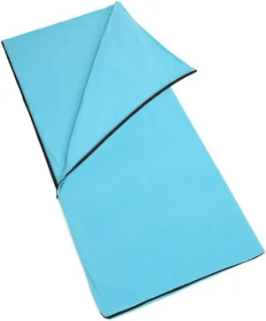 Outdoor Sleeping Bags for Adults Fleece Winter Camping Cool Weather Blue