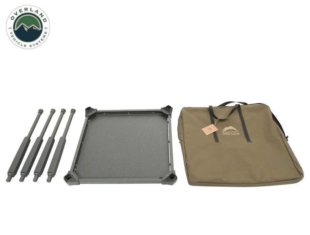 Overland Vehicle Systems Small Collapsible Camping Table with Storage Bag