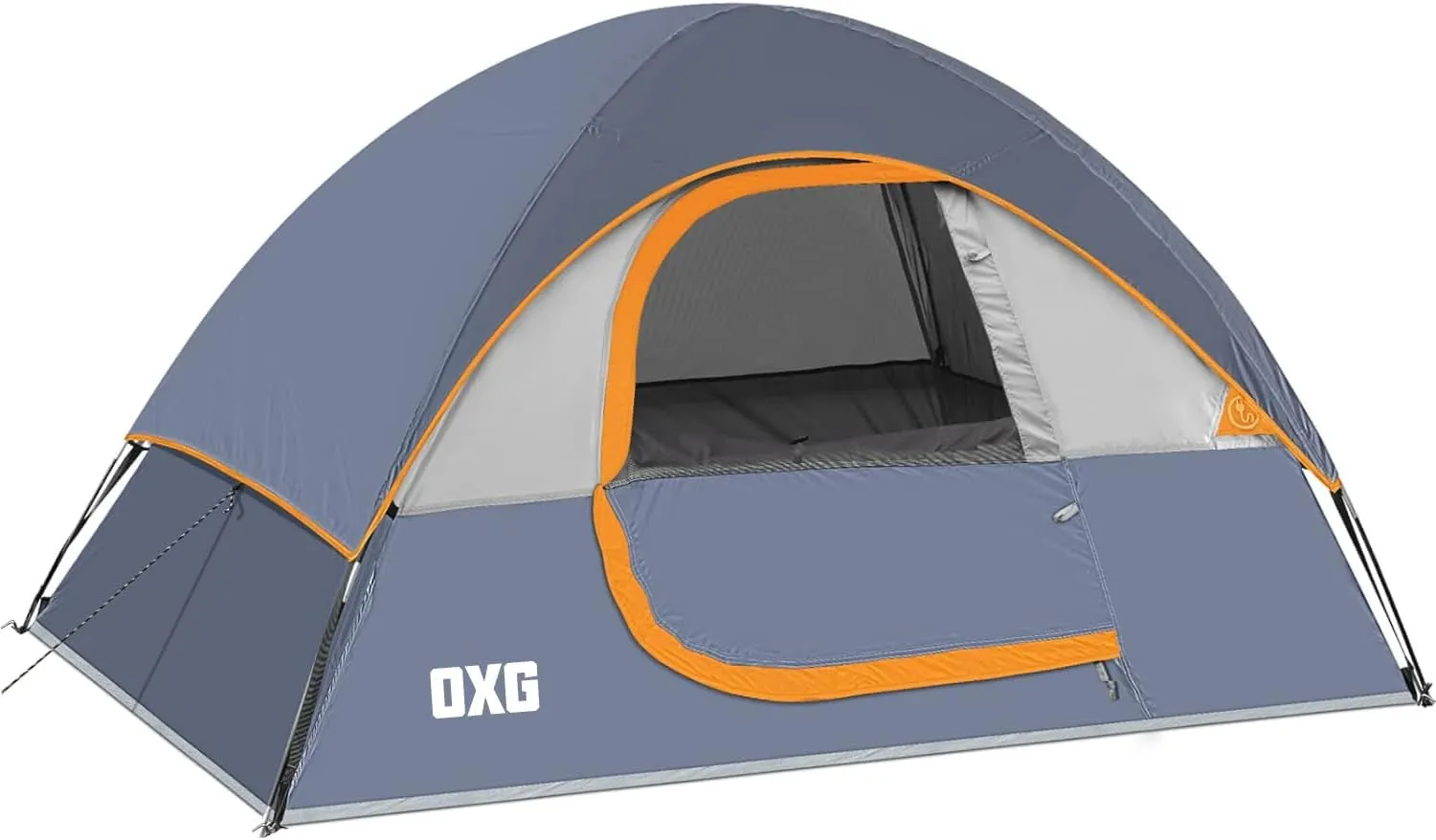 OXG Camping Tent 2 Person, Waterproof Windproof Tent with Rainfly Easy Set up-Portable Dome Tents for Camping