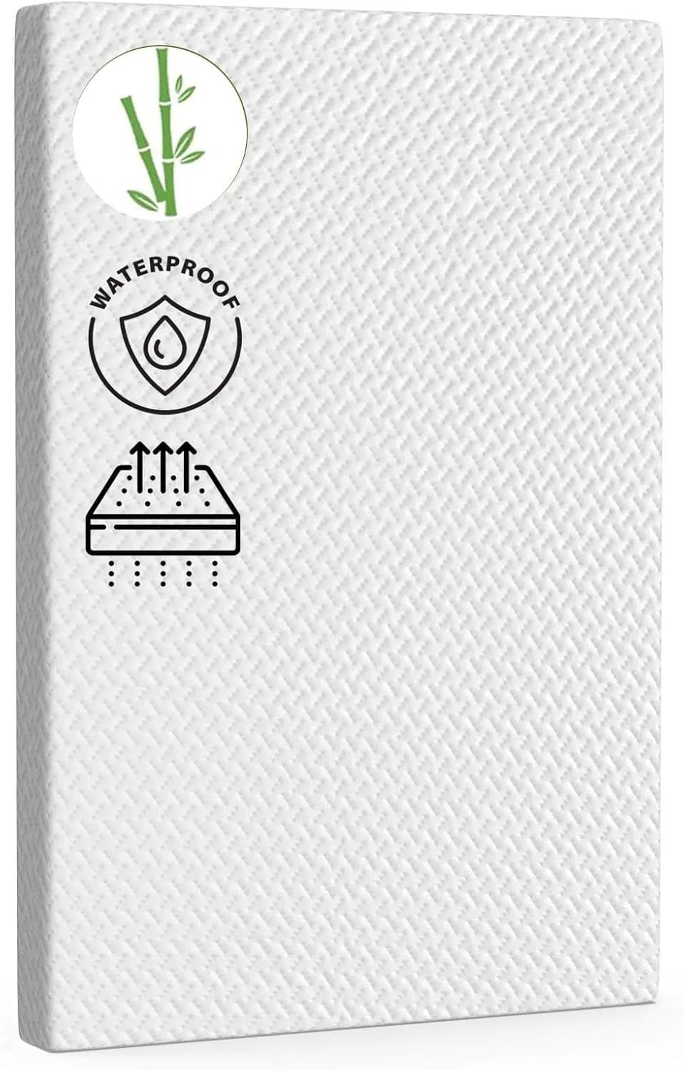 Pack and Play Mattress Topper 38"x26"x1.5", Soft Breathable Waterproof Cover, Baby Pack N Play Mattresses Pad