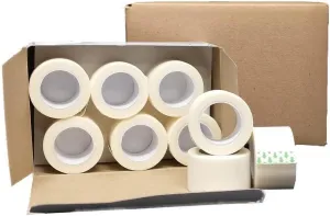 Paper Medical Tape [Pack of 36 Rolls] Lightweight Breathable First Aid Emergency Tape - 1" x 10 Yards - Latex Free (36)