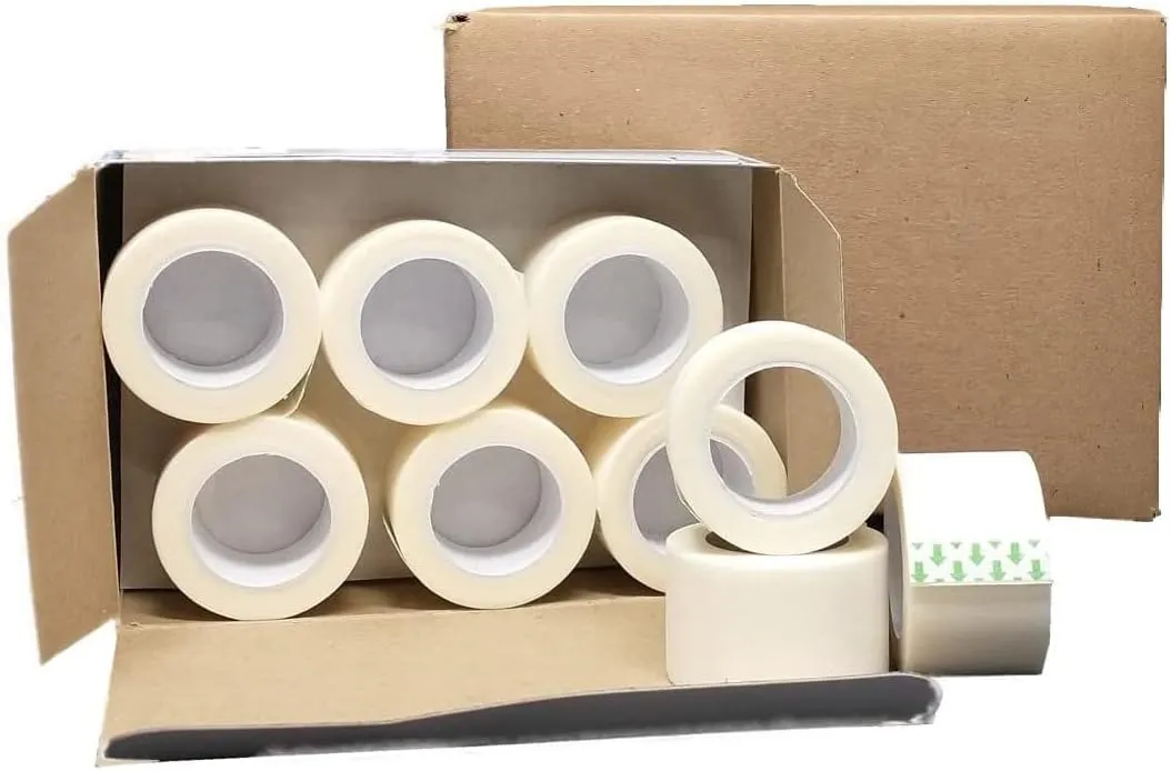 Paper Medical Tape [Pack of 36 Rolls] Lightweight Breathable First Aid Emergency Tape - 1" x 10 Yards - Latex Free (36)
