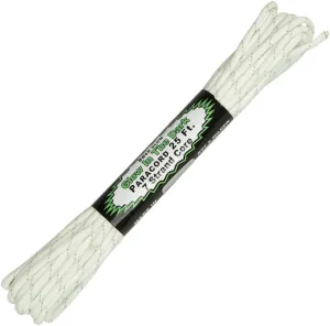 Paracord Planet Glow in The Dark 550lb Paracord – 7 Strand Luminous Parachute Cord for Nighttime Outdoor Utility – Reflective (25 ft)