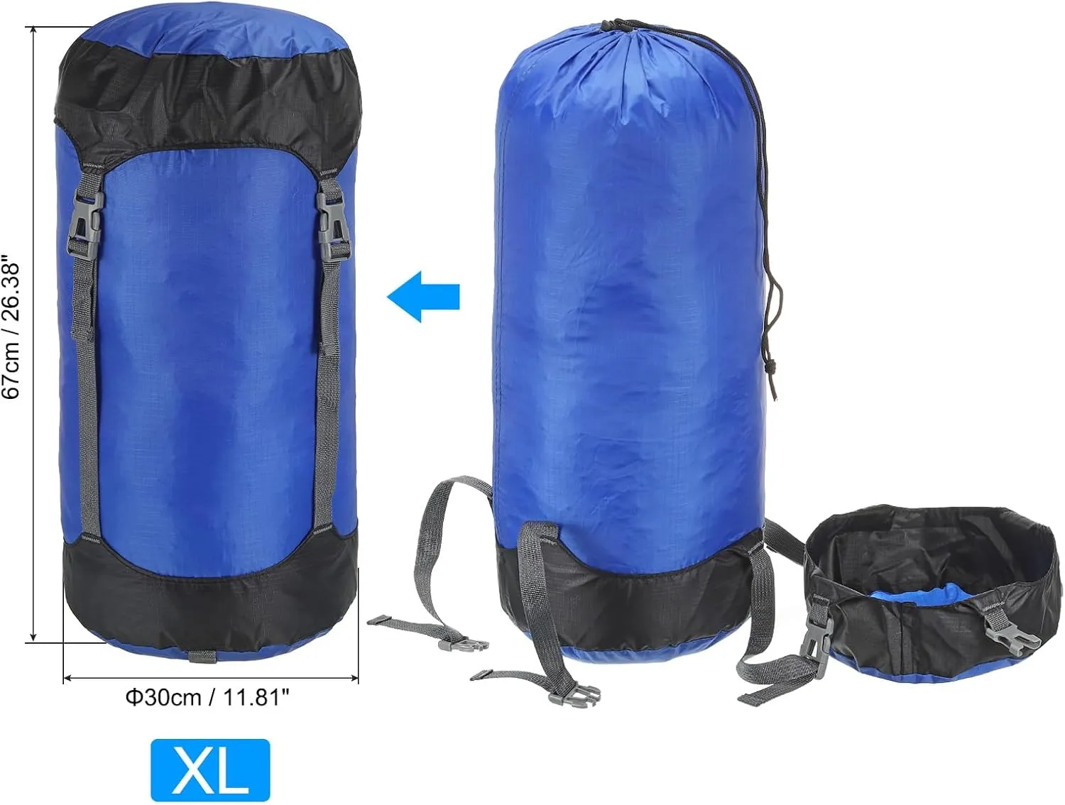 PATIKIL Compression Stuff Sack, Waterproof Sleeping Bag Storage Sack