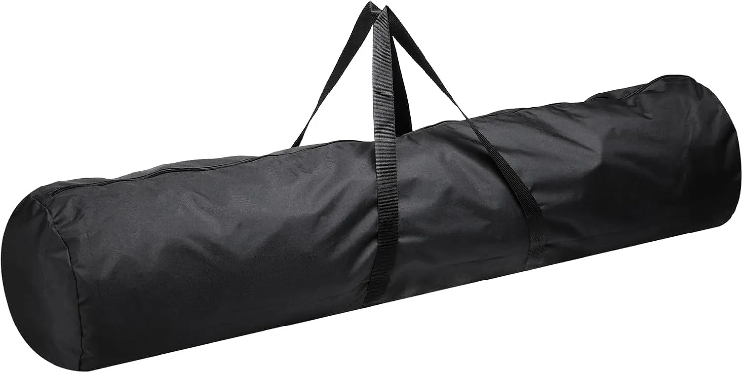 PATIKIL Folding Camping Chair Replacement Bag 39.4" x 5.5", Portable Camping Storage Tent Bag with Handle Strap for Outdoor Camping Hiking Travel, Black
