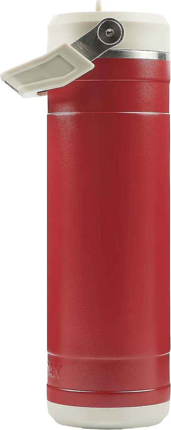 Pelican Hydration Pelican Pacific™ 26 oz Vacuum Insulated Tumbler - Recycled Stainless Steel Double Wall Travel with Dual Lid, Powder Coated Insulated Water Bottle For Cold Drinks, Brick