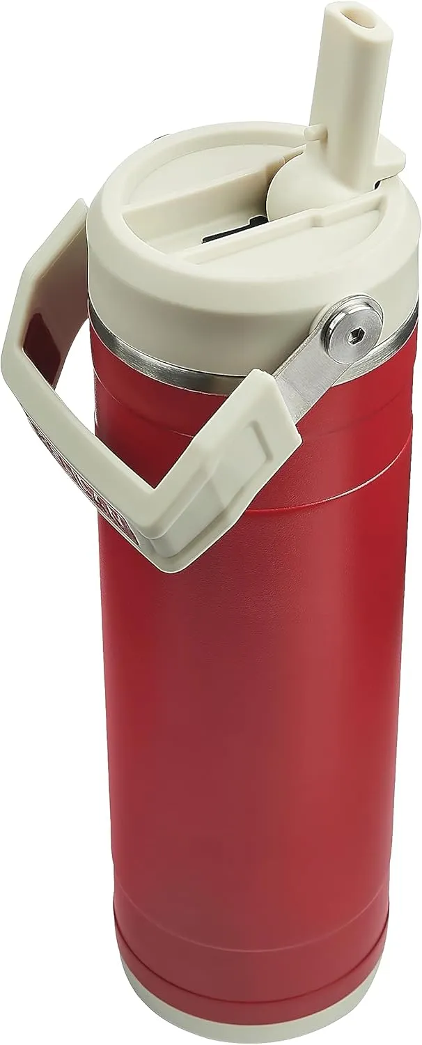Pelican Hydration Pelican Pacific™ 26 oz Vacuum Insulated Tumbler - Recycled Stainless Steel Double Wall Travel with Dual Lid, Powder Coated Insulated Water Bottle For Cold Drinks, Brick