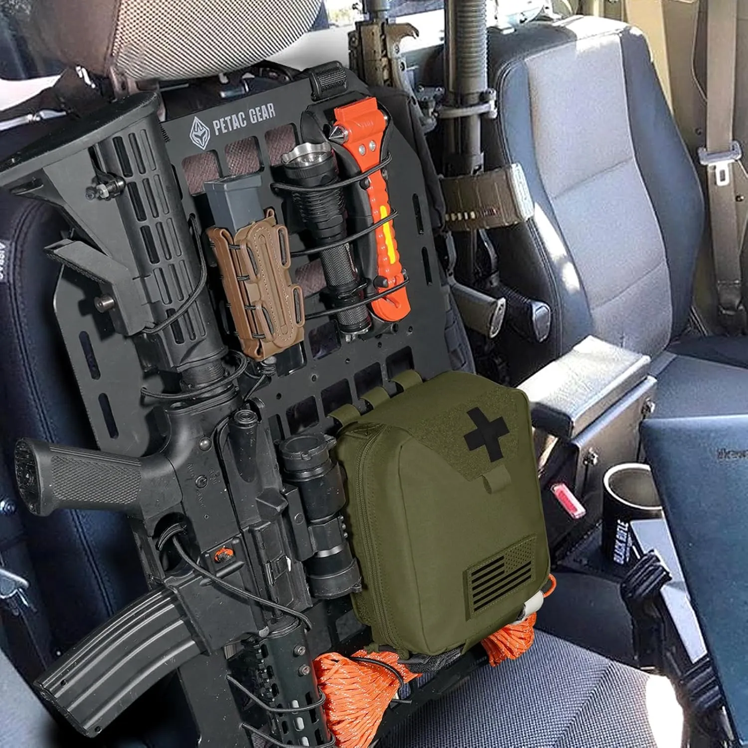 PETAC GEAR Tactical Rip Away Medical IFAK Pouch Tear Off First Aid EDC Pouches Molle & Belt Outdoor Emergency Survival Bag