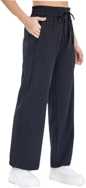 Petite Pants Women Hiking Quick Dry Cooling Travel Safari Lightweight Camping Cargo Pants for Running