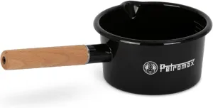 Petromax Enamel Pan for Campfire Cooking, Indoor/Outdoor Steel Pot