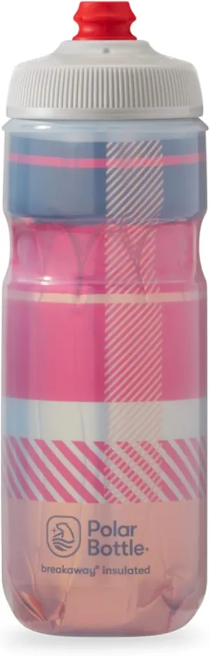 Polar Bottle Breakaway Insulated by HydraPak (20oz & 24oz) - BPA Free, Cycling & Sports Squeeze Water Bottle