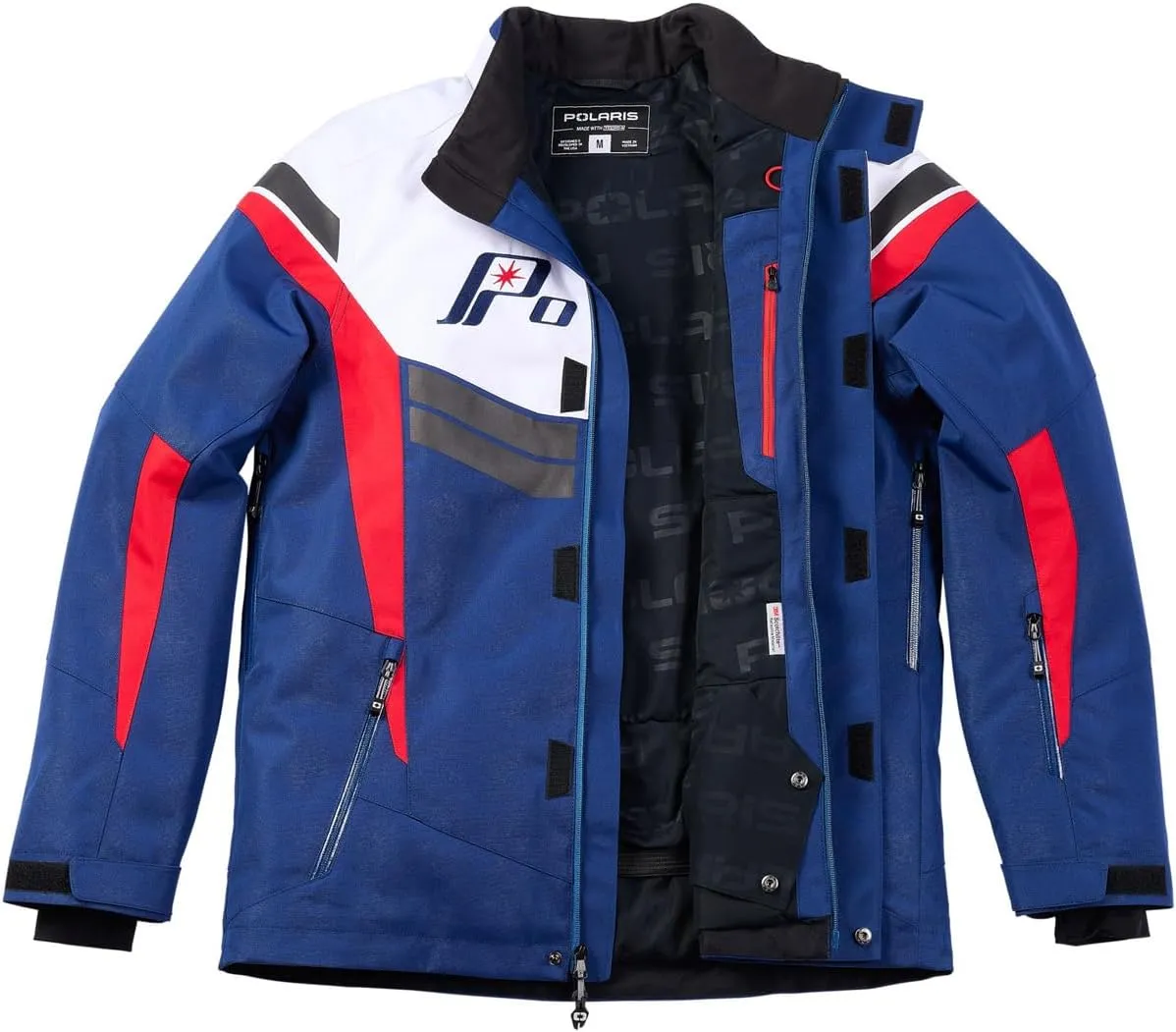 Polaris Men's TECH54 Northstar Jacket – Waterproof, Breathable, Insulated Coat for Snowmobiling & Off-Road Riding
