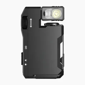 Portable Mini Flashlight with Rotatable Head, EDC Pocket Flashlight Clip-on Light, Rechargeable 3 Modes 180°Head Swivels Portable Mini Pocket Light with Clip for Emergency, Camping