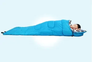 Portable Sleeping Bag, Sleeping Bag for Adults Boys and Girls, Backpacking Hiking Camping, Warm and Cold Weather 3 Seasons, Ultralight Portable, Indoor and Outdoor, with Compression Sack