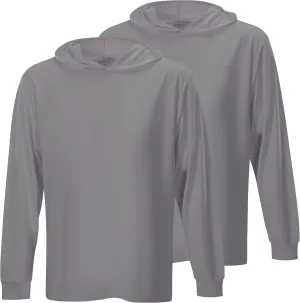 ProtectX High Visibility Sun Protection Lightweight Long Sleeve Hoodie, UPF 50  Quick-Dry, SPF UV Shirt, Active Wear