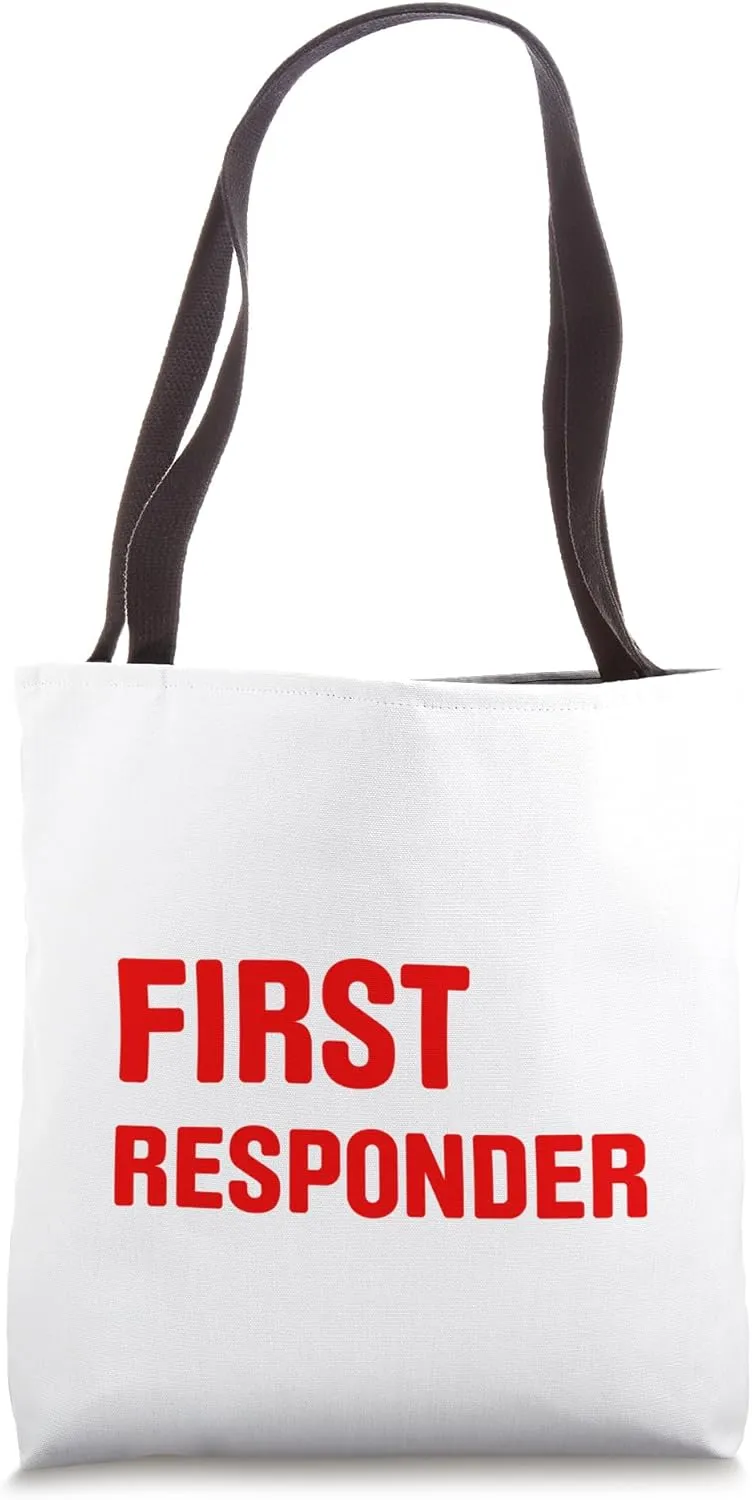 Proud First Responder Celebrate Your Courage & Dedication Tote Bag
