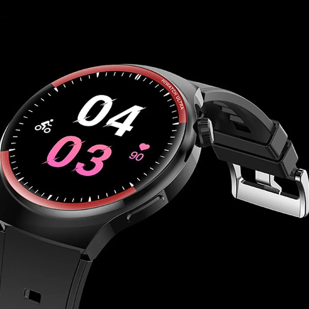 Qatteeey Smart Watch - 1.62" HD Large Screen Smart Watch, 7 Dynamic Sports Modes,Advanced Health Monitoring,Waterproof Mens for Android Phones iPhone Compatible (Black)
