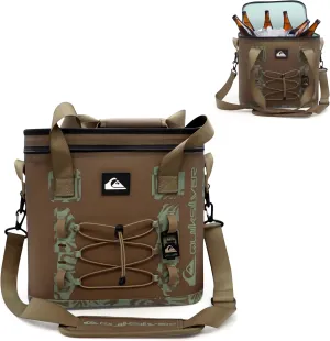 Quiksilver Insulated Cooler Bag 24 Can Portable Cooler with 48-72 Hour Ice Retention, Waterproof & Durable 20L Camping Backpack for Travel, Beach, Fishing, Boating & Outdoor Adventures