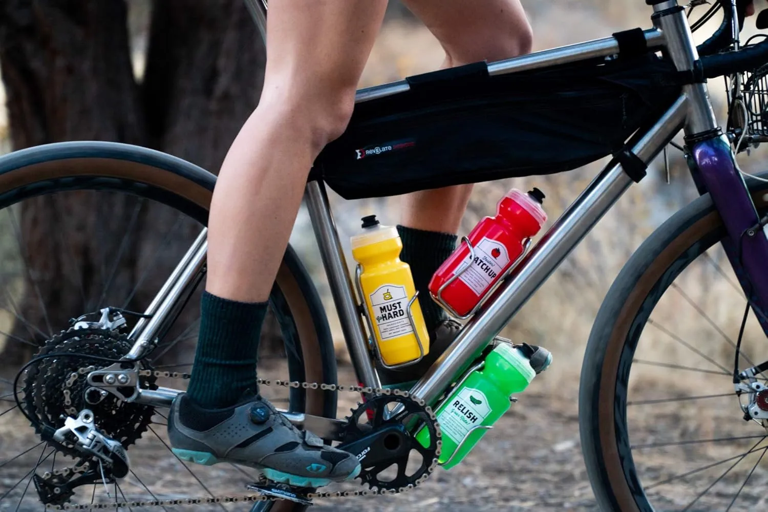 "Must [GO] Hard Water Bottle|22 Ounces. Purist Water Bottle with MoFlo Cap, Resists Stains & Tastes Better. Flexible Bicycle Bottle. Don't Forget to Hydrate.
