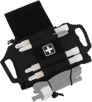 Rapid Tear-Away First Aid Kit Pack Two-Piece System Tactical IFAK Pouch Medical Pouches Emergency Survival Bag Mounted by hook & Loop