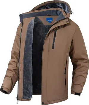 Rapoo Men's Winter Ski Snow Jacket Mountain Waterproof Windproof Rain Jacket