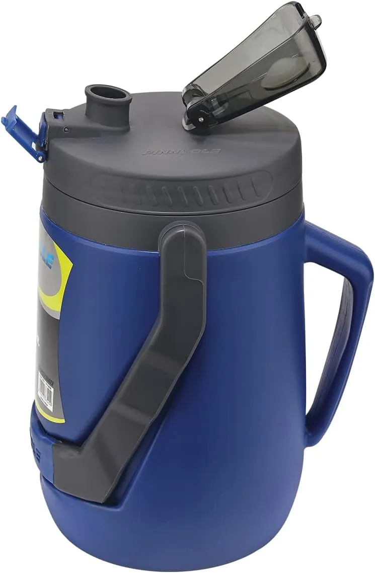 Reusable Leakproof 85oz Portable Water Jug Half Gallon Insulated Bottle for Camping, Picnics, Hiking