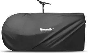 Rhinowalk Bicycle Carrying Bag Ultralight Bike Travel bag Lightweight Cycling Transport Storage Case for 26 inch to 27.5 inch Mountain bike and 700C road bike