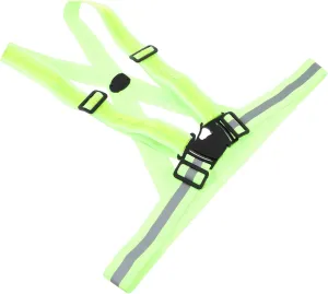 Running Reflective Vest Led Luminous Vest for Night Running Cycling Hiking High Visibility Adjustable Shoulder Strap