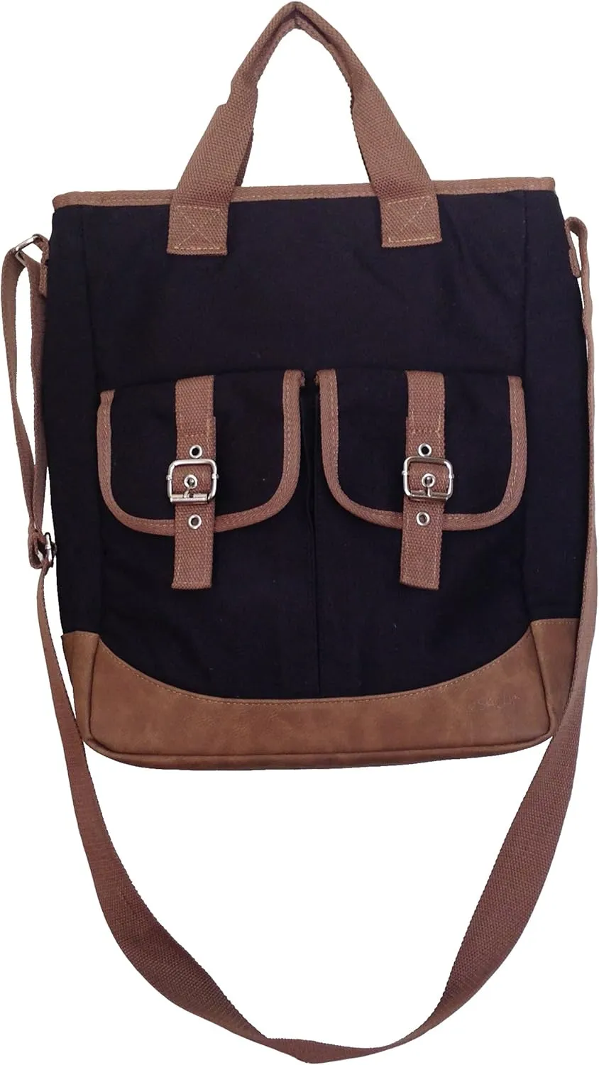 Sachi Crossbody North/South Leakproof Insulated Bag (Black)