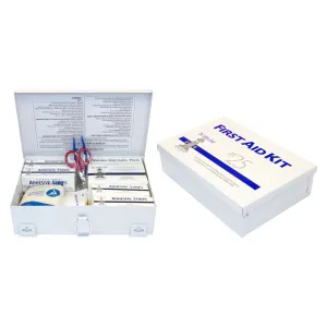 Safety Zone® Medium Sized First Aid Kit (25 Man) - Metal Case