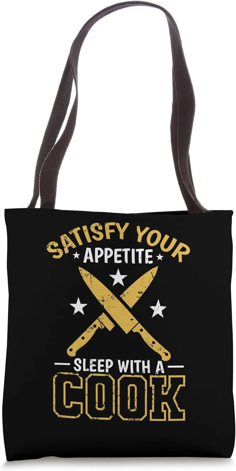 Satisfy your Appetite Sleep with a Cook Tote Bag