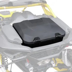 SAUTVS Rear 96L Storage Cargo Trunk Box for Can-Am Maverick R, Poly Water Resistant Large Capacity Bed Tool Rear Cargo Storage Box for Can Am Maverick R MAX X RS 2024  Accessories, Replace #715007182