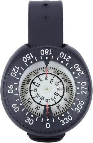 Scuba Diving Compass, Outdoor Mini Lightweight Plastic Waterproof Compass Tool Accessory