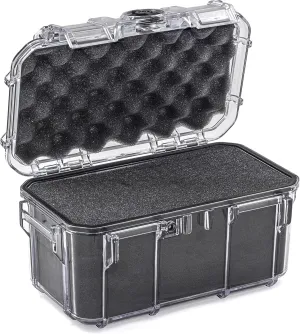 Seahorse 58 Portable Waterproof Dry Box Protective Case with Accuform Foam - Travel Safe/Mil Spec / IP67 Waterproof/USA Made - for Cameras, Ammunition, Rifle Ammo, Smell Proof